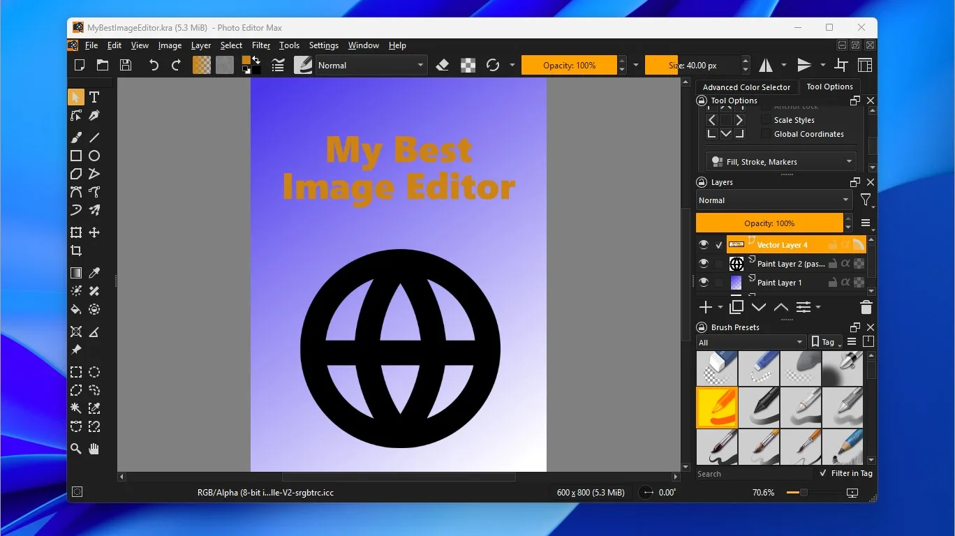 Photo Editor Max screenshot 1