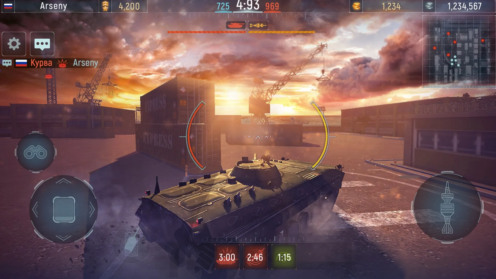 Modern Tanks: Epic War Tank Games screenshot 4