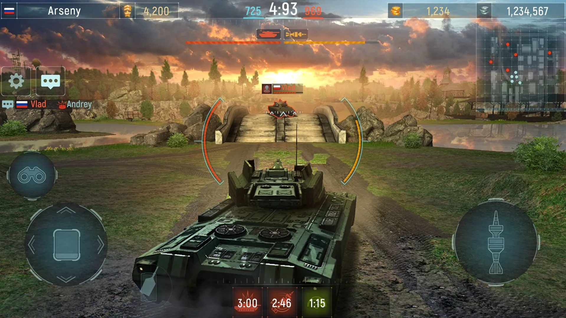 Modern Tanks: Epic War Tank Games screenshot 5