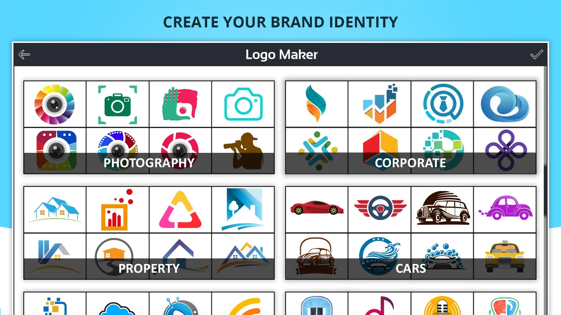 Logo Maker - Logo Creator & Logo Designer screenshot 1