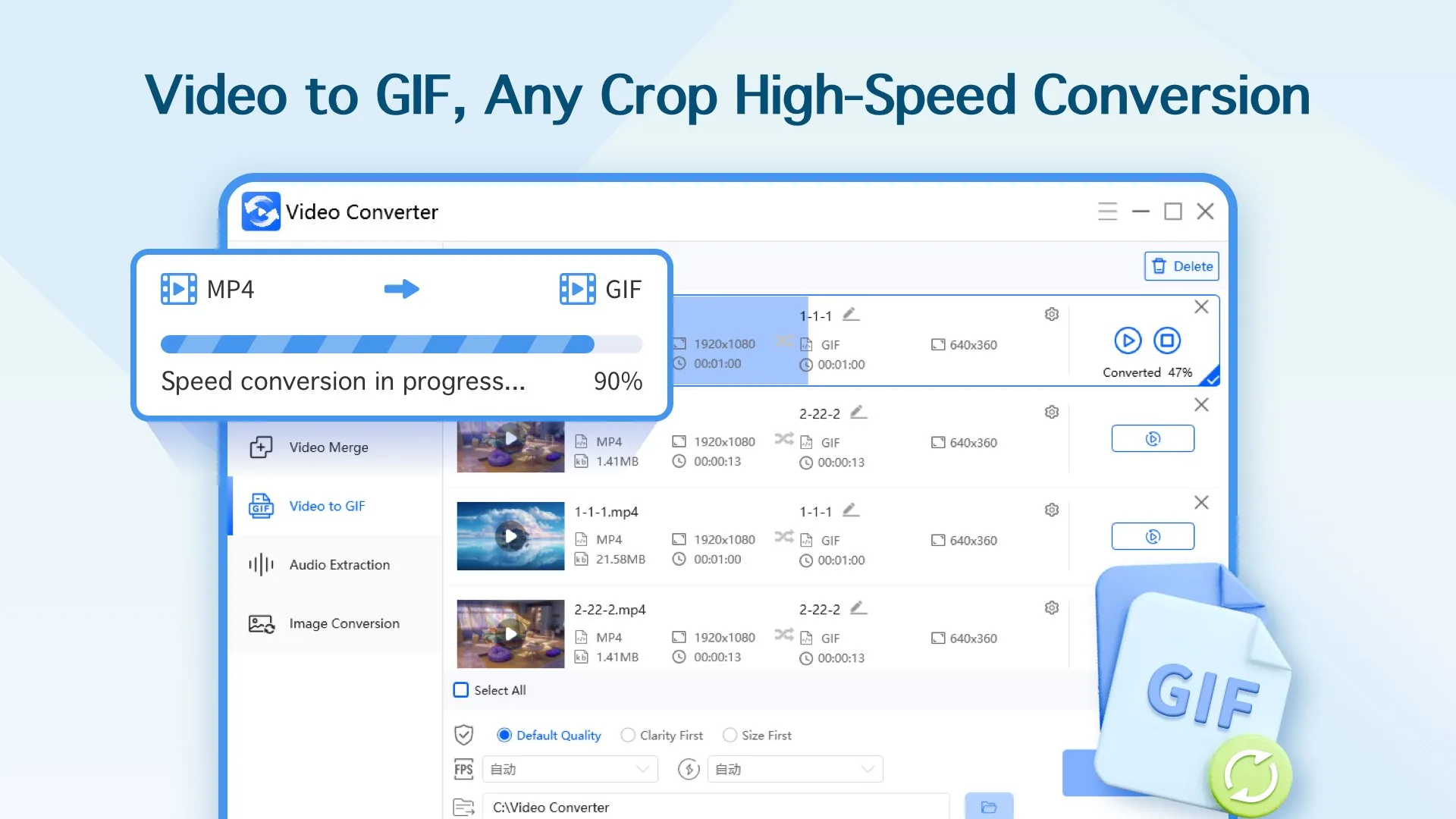 Video Converter - MP4 MOV & AVI Conversion screenshot 2