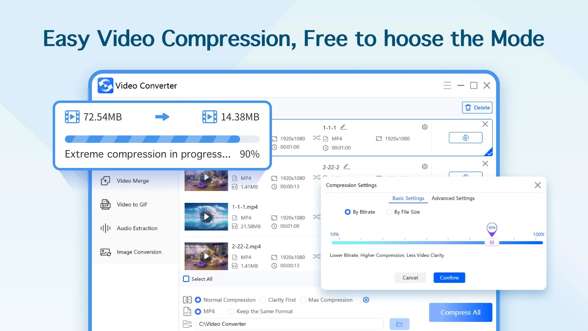 Video Converter - MP4 MOV & AVI Conversion screenshot 3