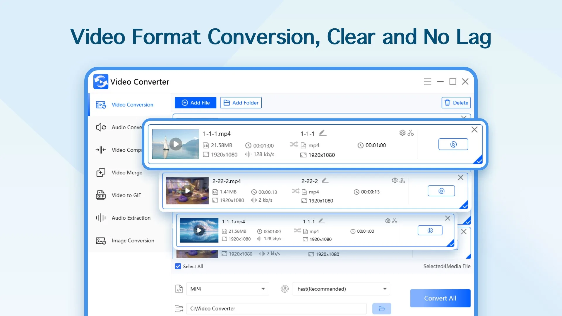 Video Converter - MP4 MOV & AVI Conversion screenshot 4
