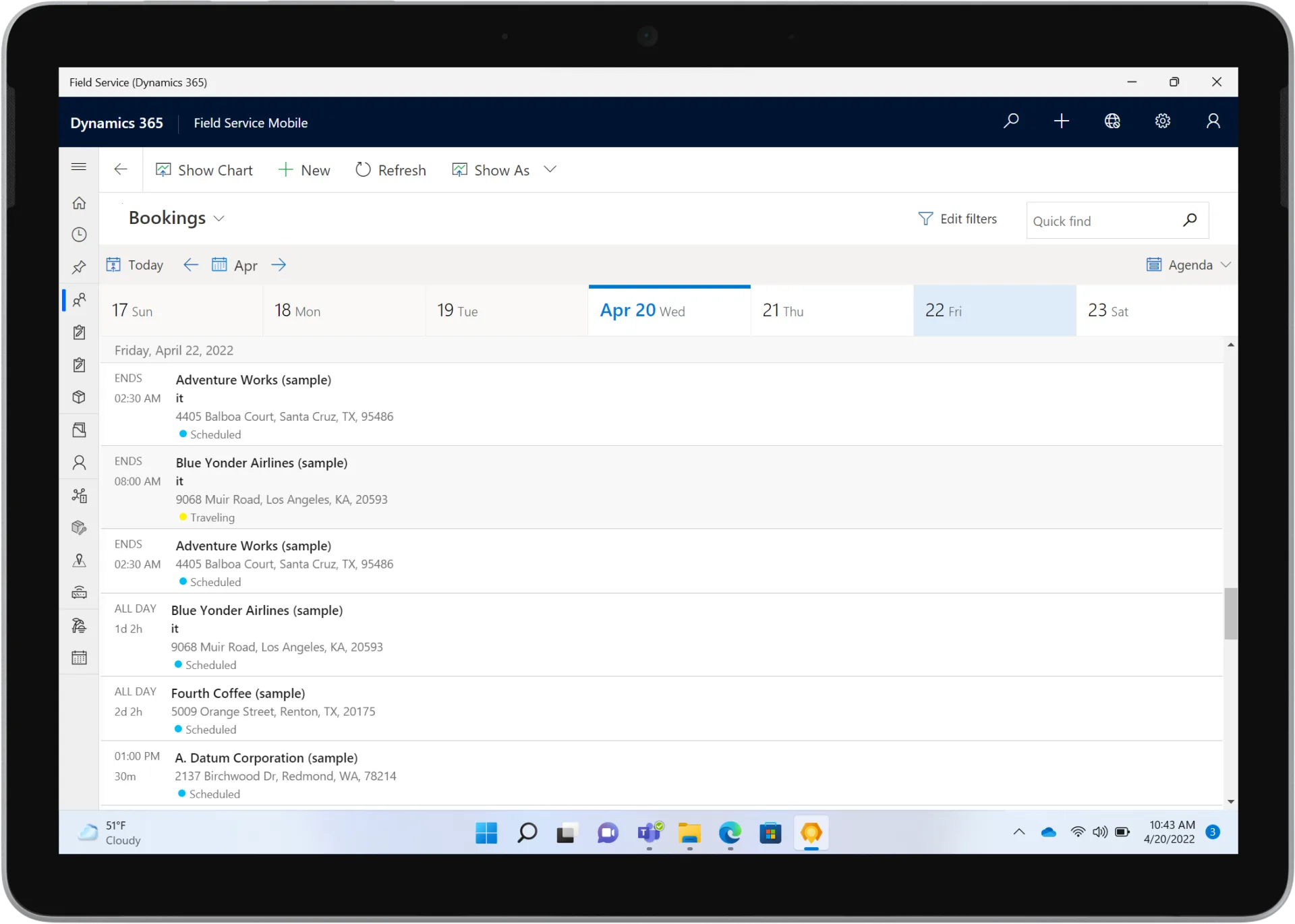 Dynamics 365 Field Service screenshot 1