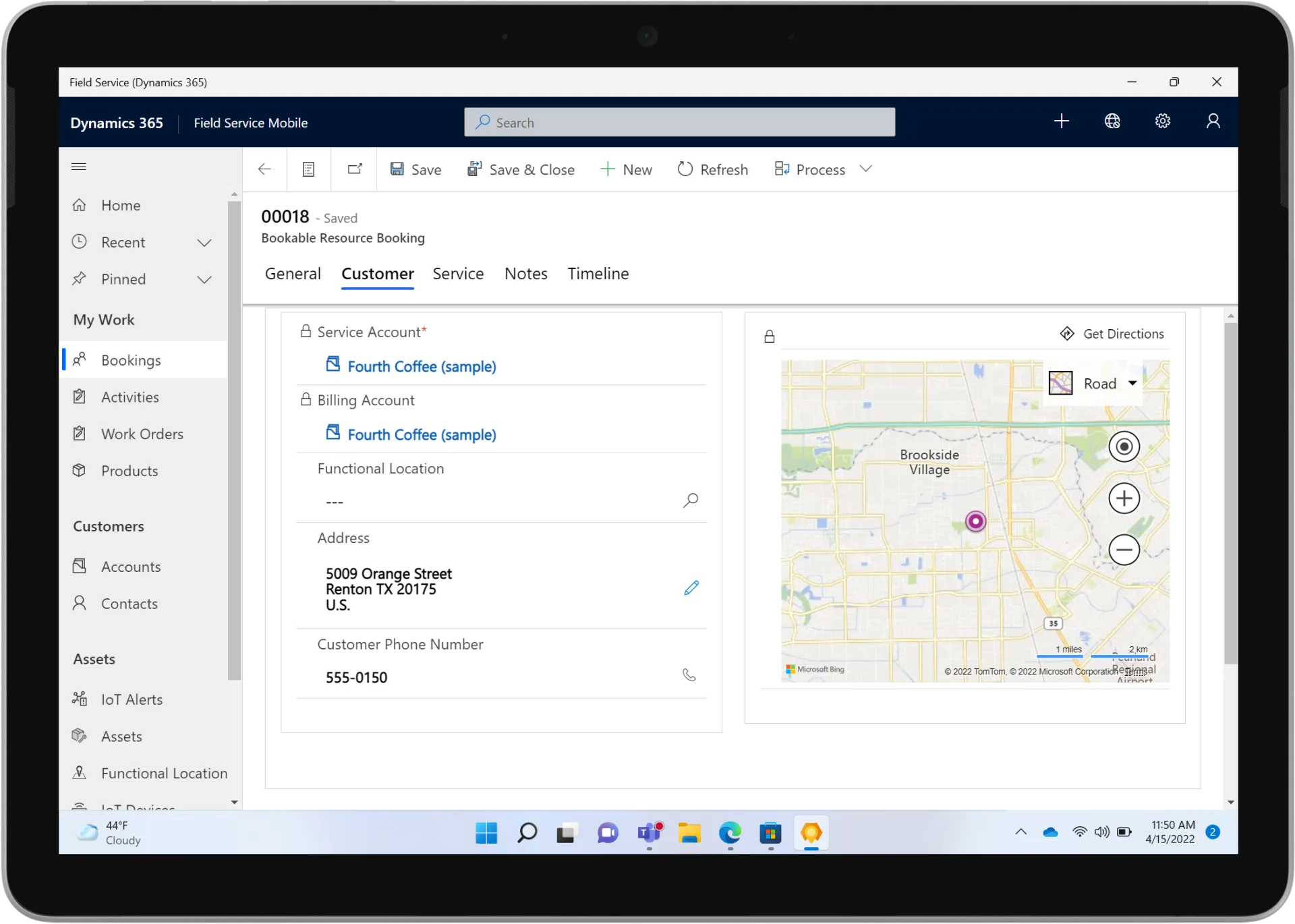 Dynamics 365 Field Service screenshot 2