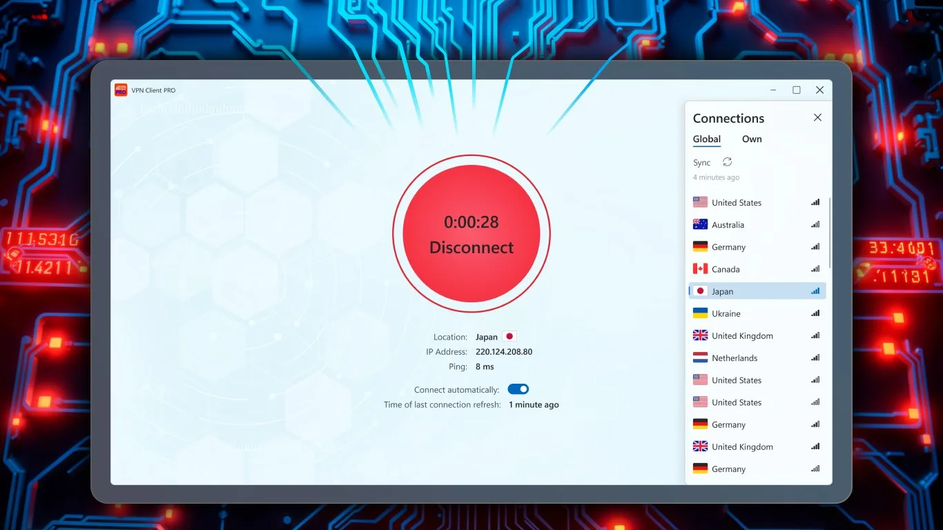VPN Client PRO screenshot 4