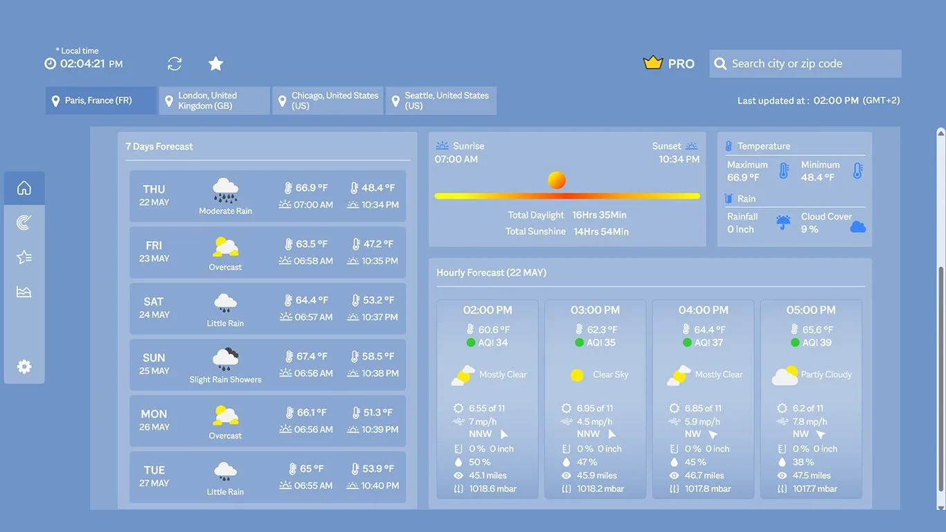 Weather Radar Live Forecast screenshot 5