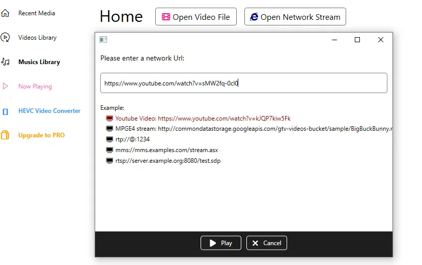 HEVC Player for Windows screenshot 2