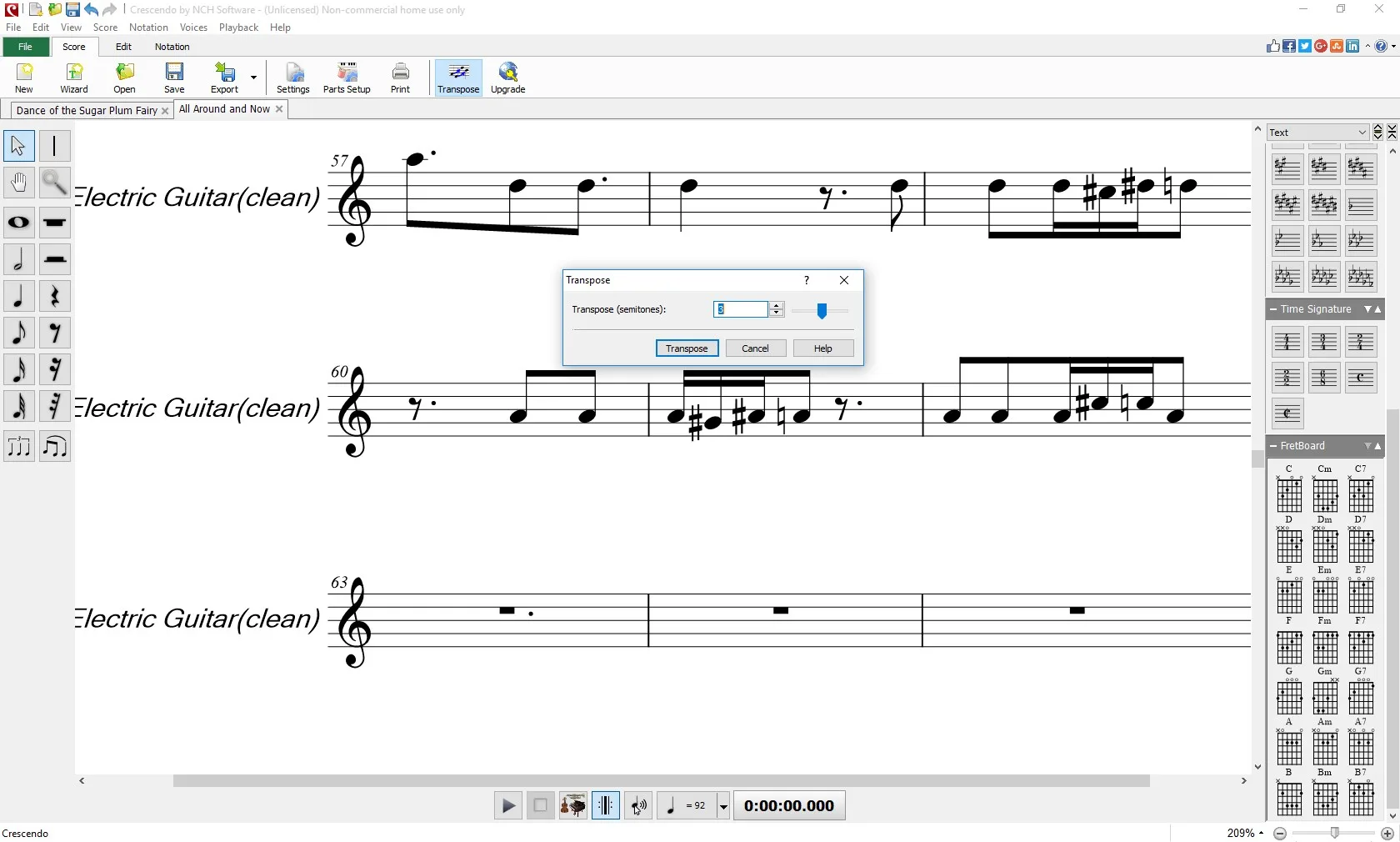 Crescendo Music Notation Express Edition screenshot 1