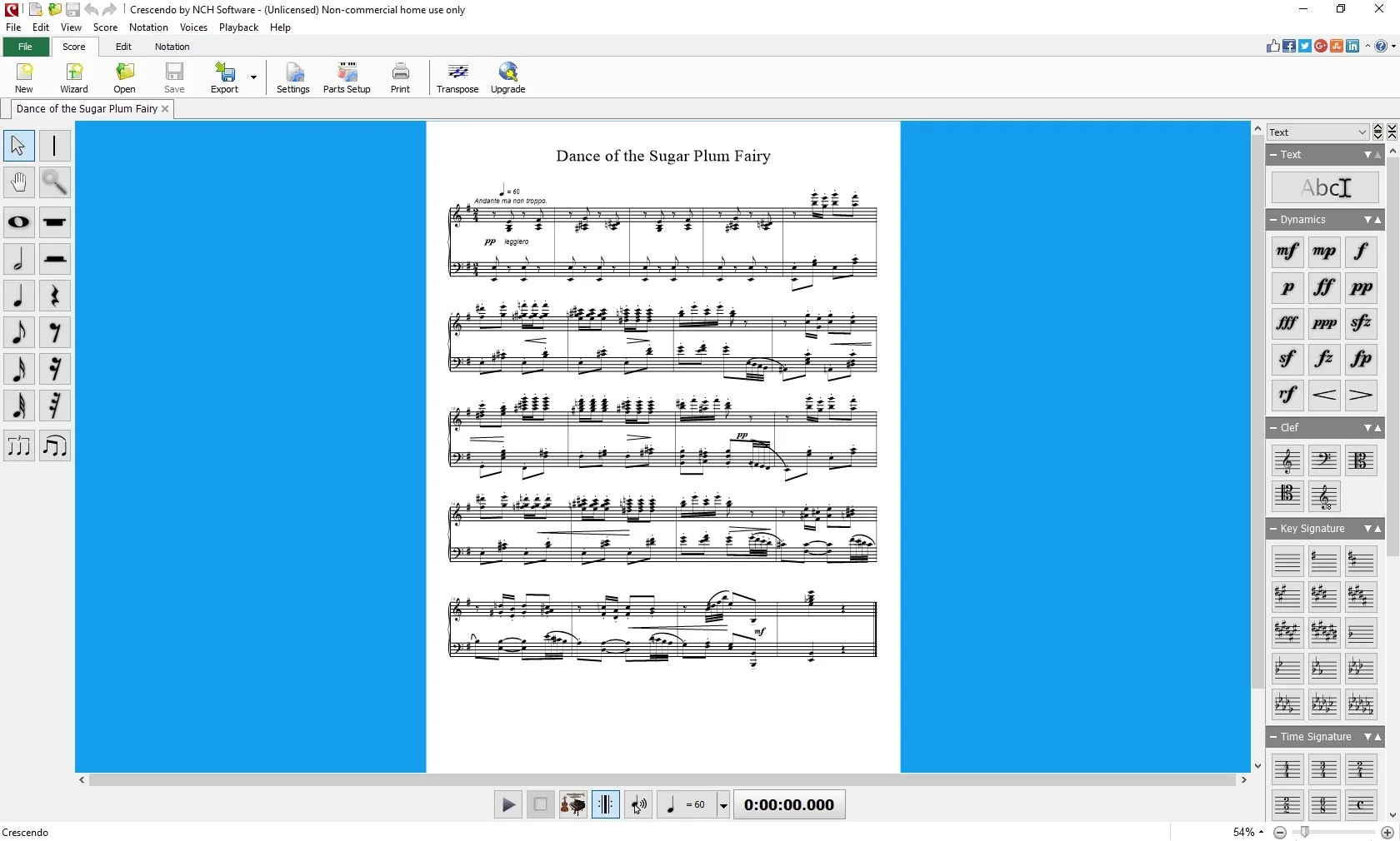 Crescendo Music Notation Express Edition screenshot 3