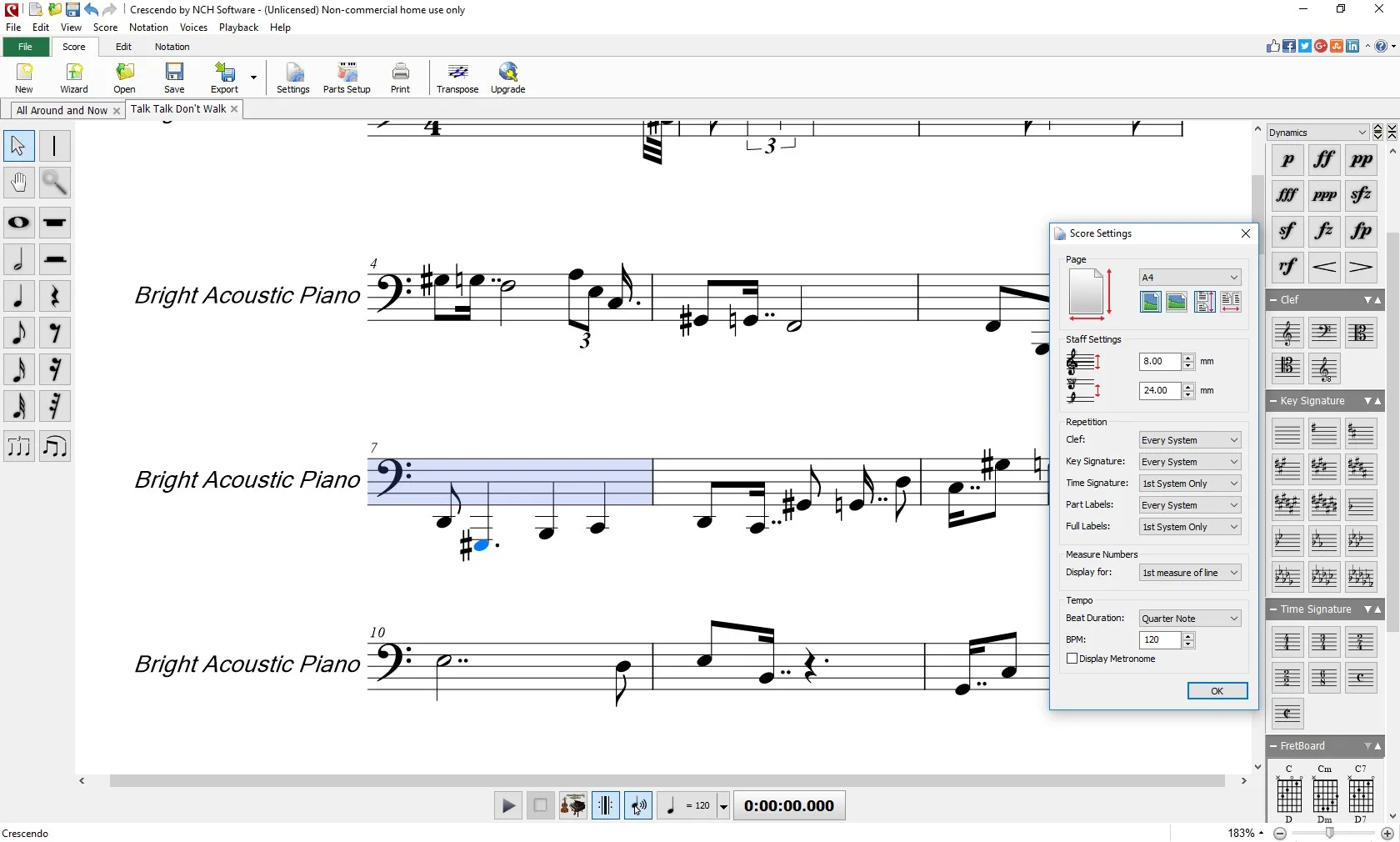 Crescendo Music Notation Express Edition screenshot 5