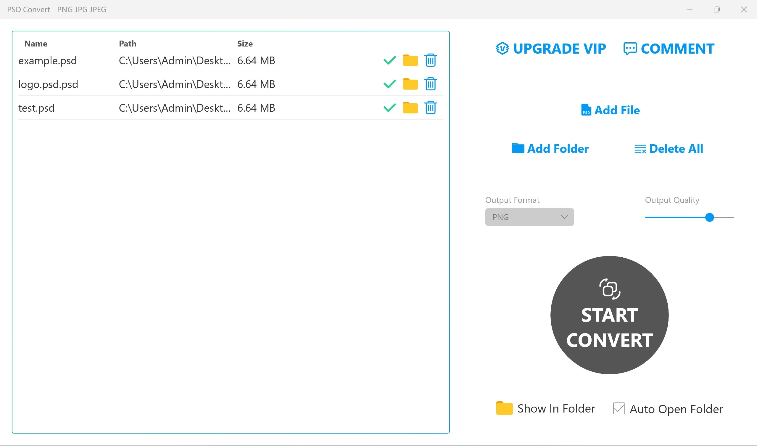 PSD Convert - PNG JPG JPEG screenshot 2