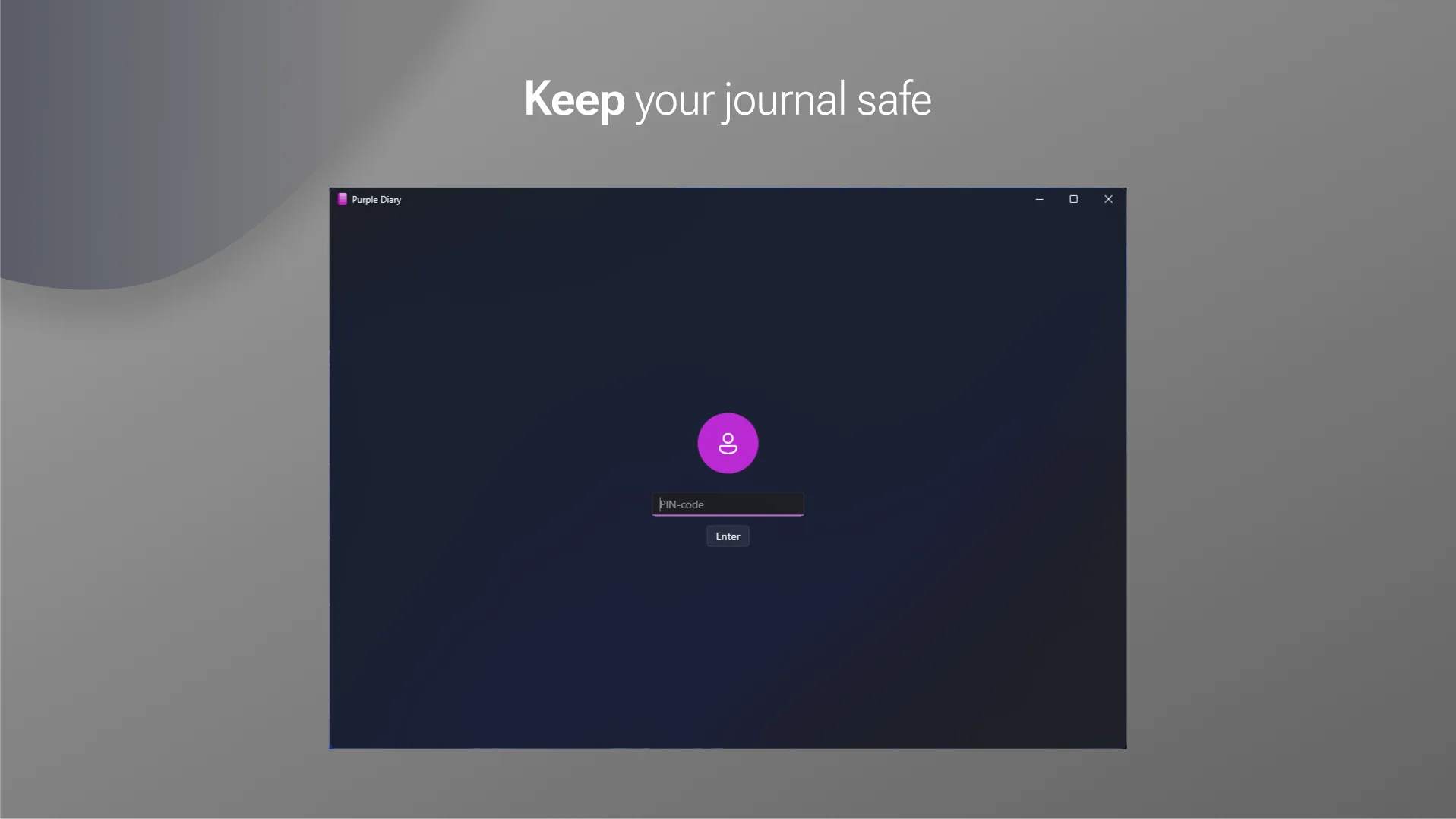 Purple Diary: personal journal screenshot 5
