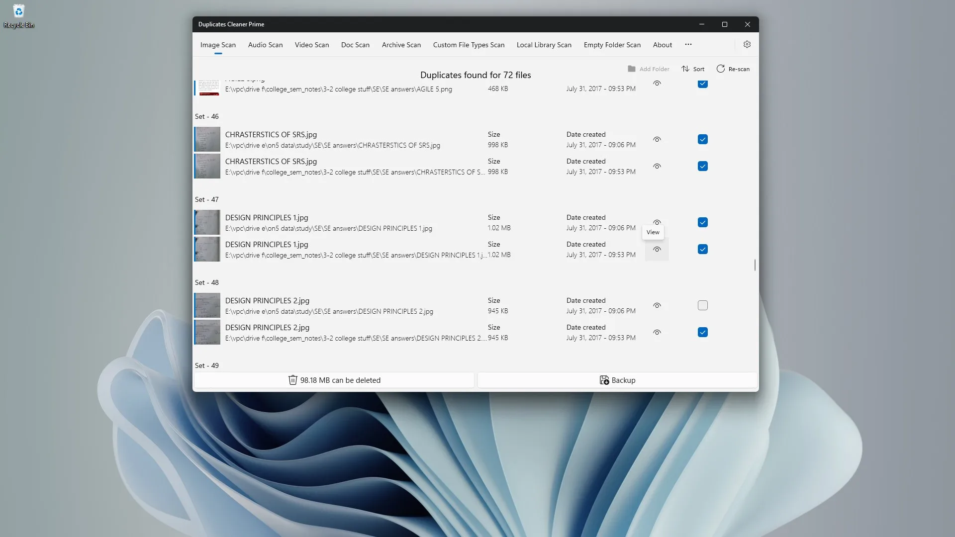 Duplicates Cleaner Prime screenshot 4