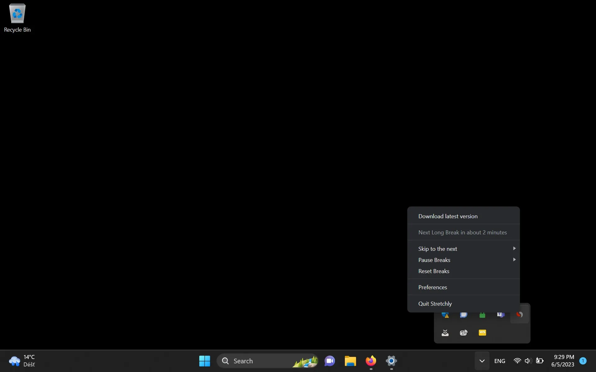 Stretchly screenshot 2