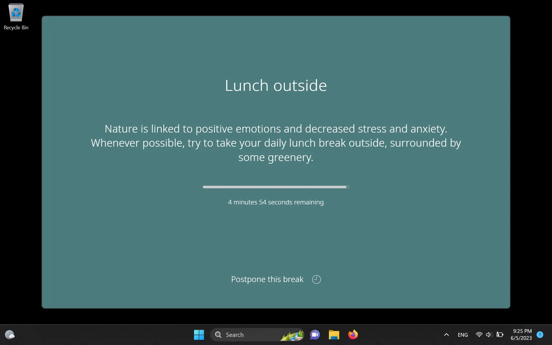Stretchly screenshot 4