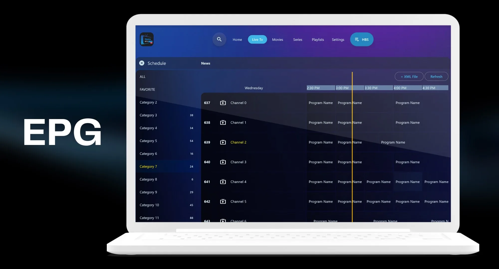 Neutro IPTV Player (Pro) screenshot 4