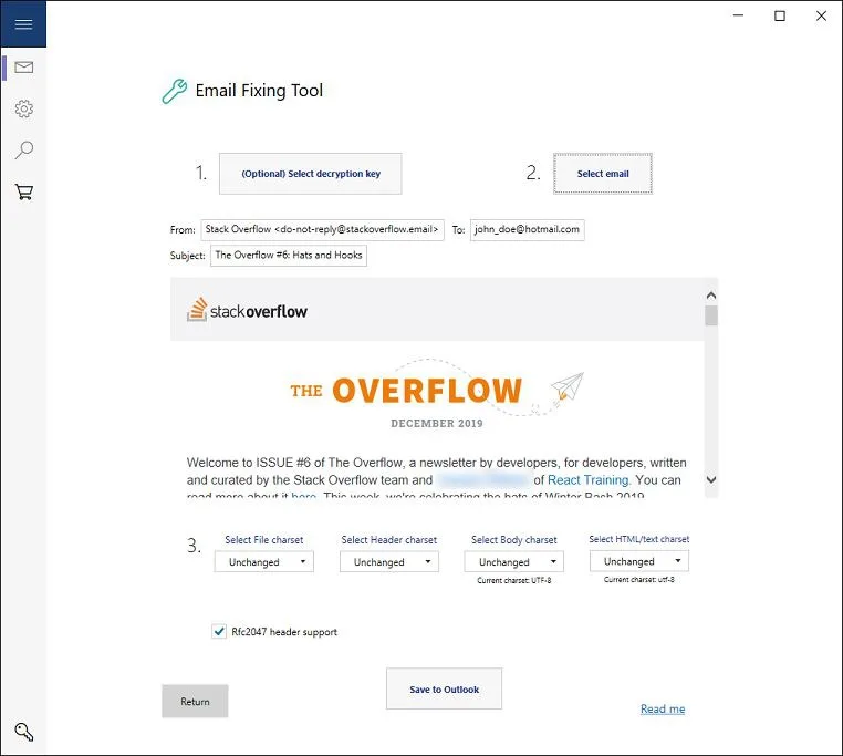 Convert Your Emails - MBOX to PST converter screenshot 3