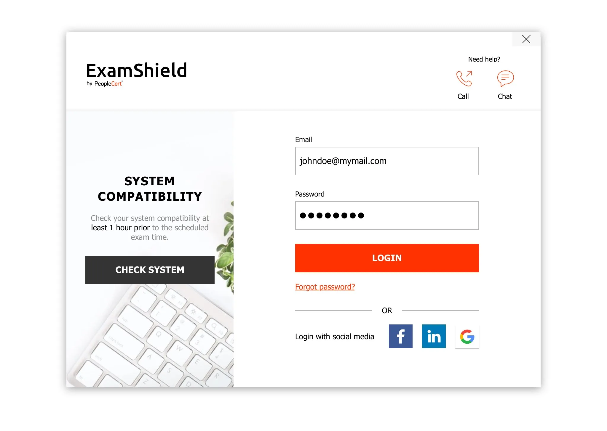 ExamShield screenshot 1