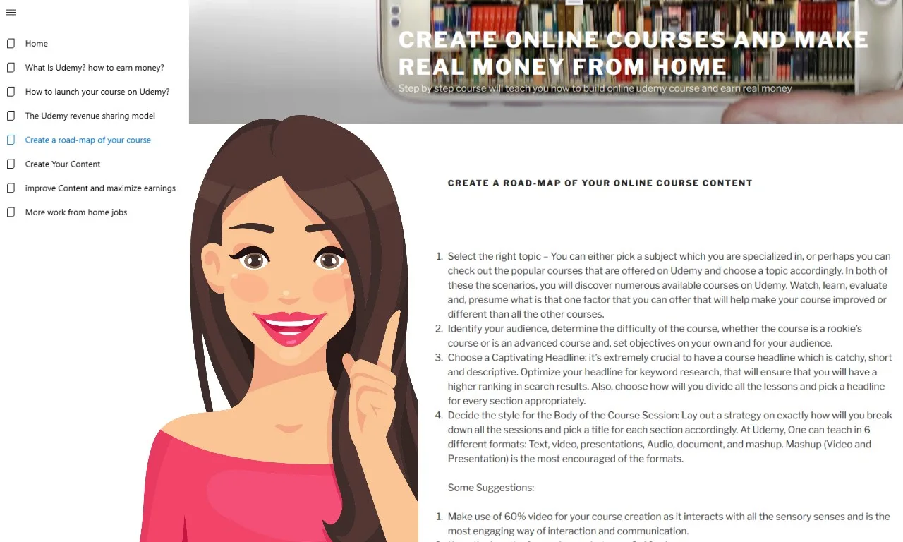 Build an online course and earn money screenshot 4