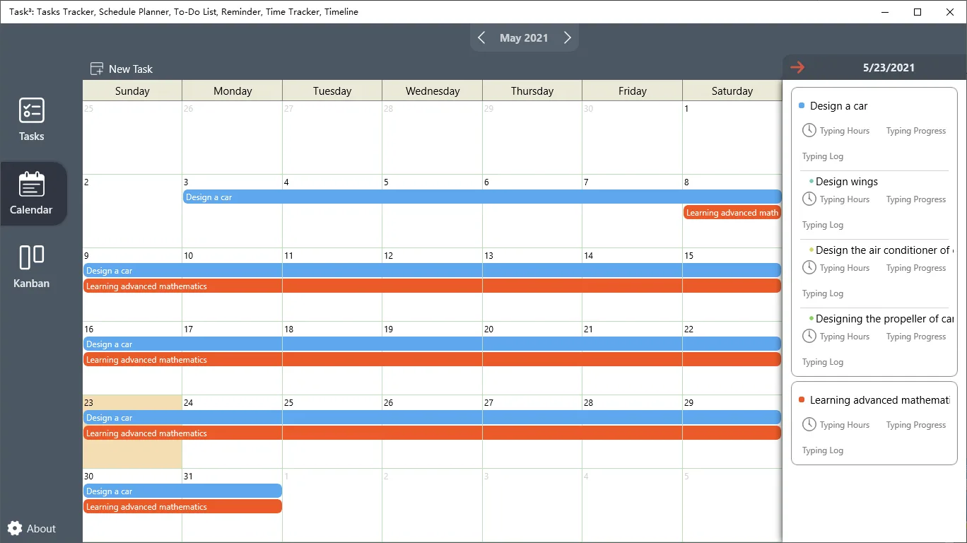 Task³: Task Manager on Gantt Chart screenshot 3