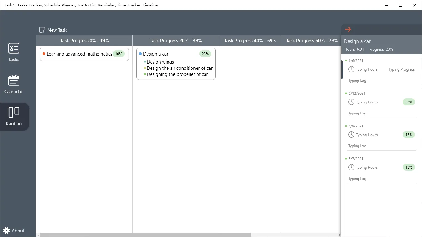 Task³: Task Manager on Gantt Chart screenshot 5