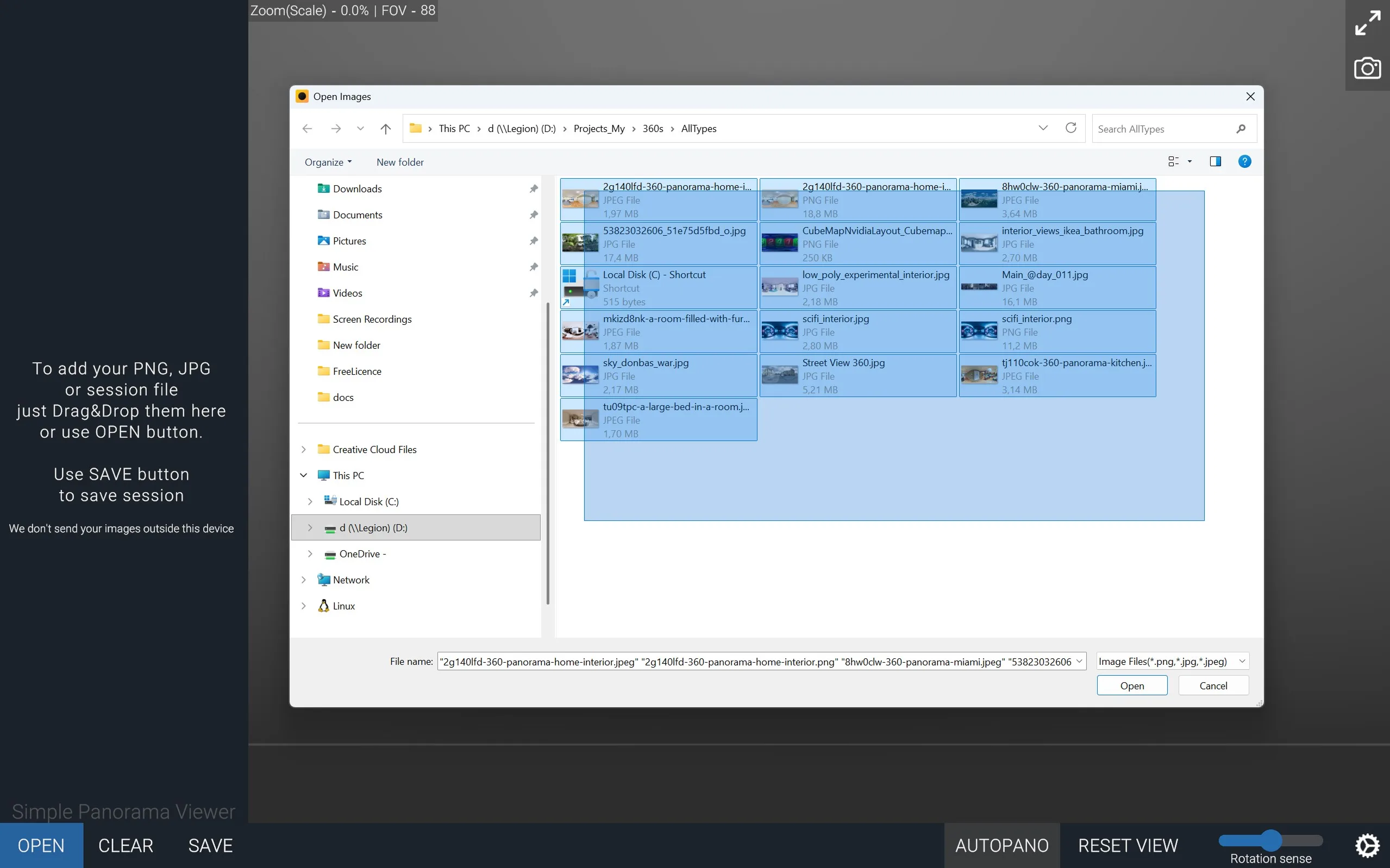 Simple Panorama Viewer screenshot 4