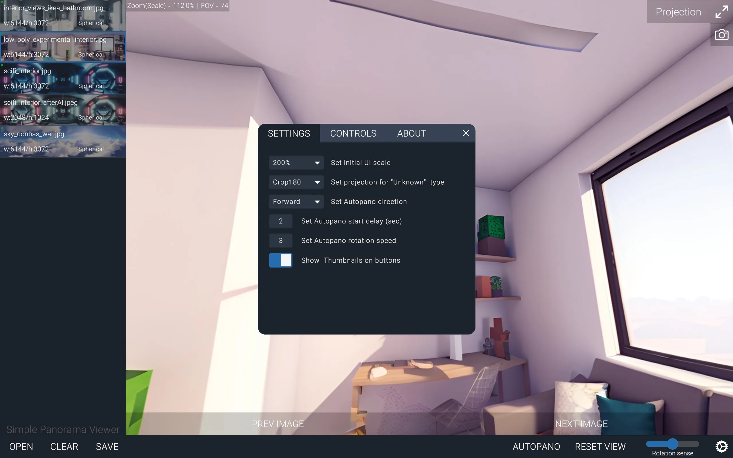 Simple Panorama Viewer screenshot 5