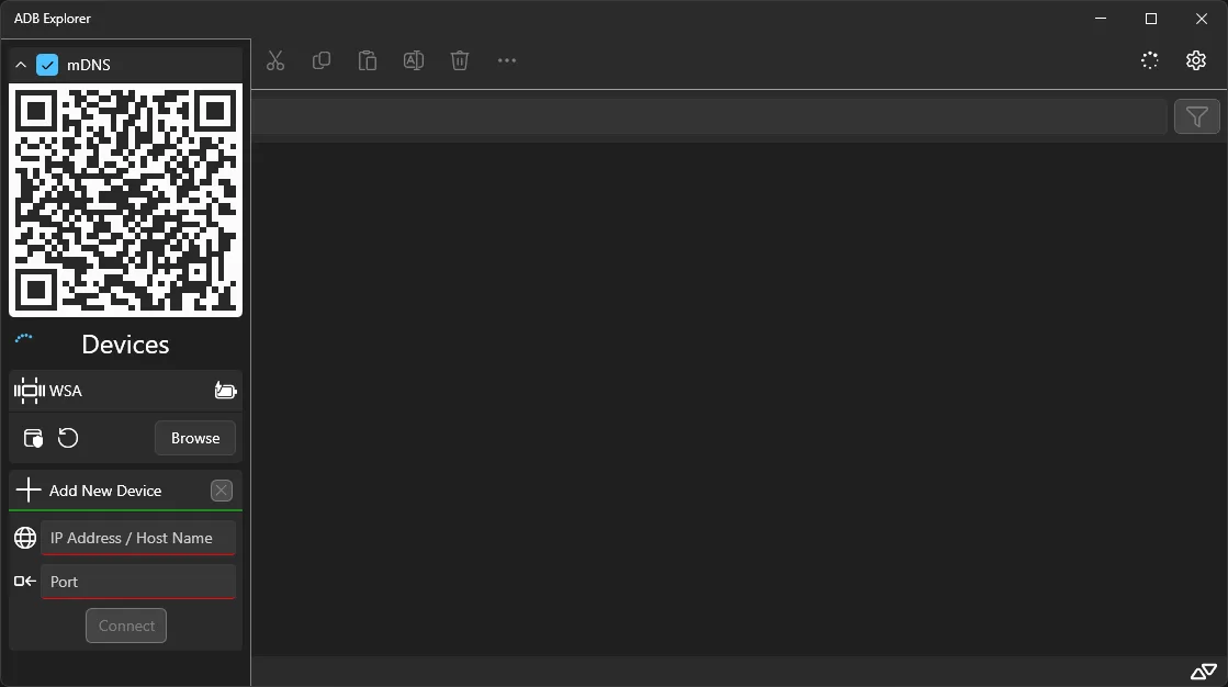 ADB Explorer screenshot 1