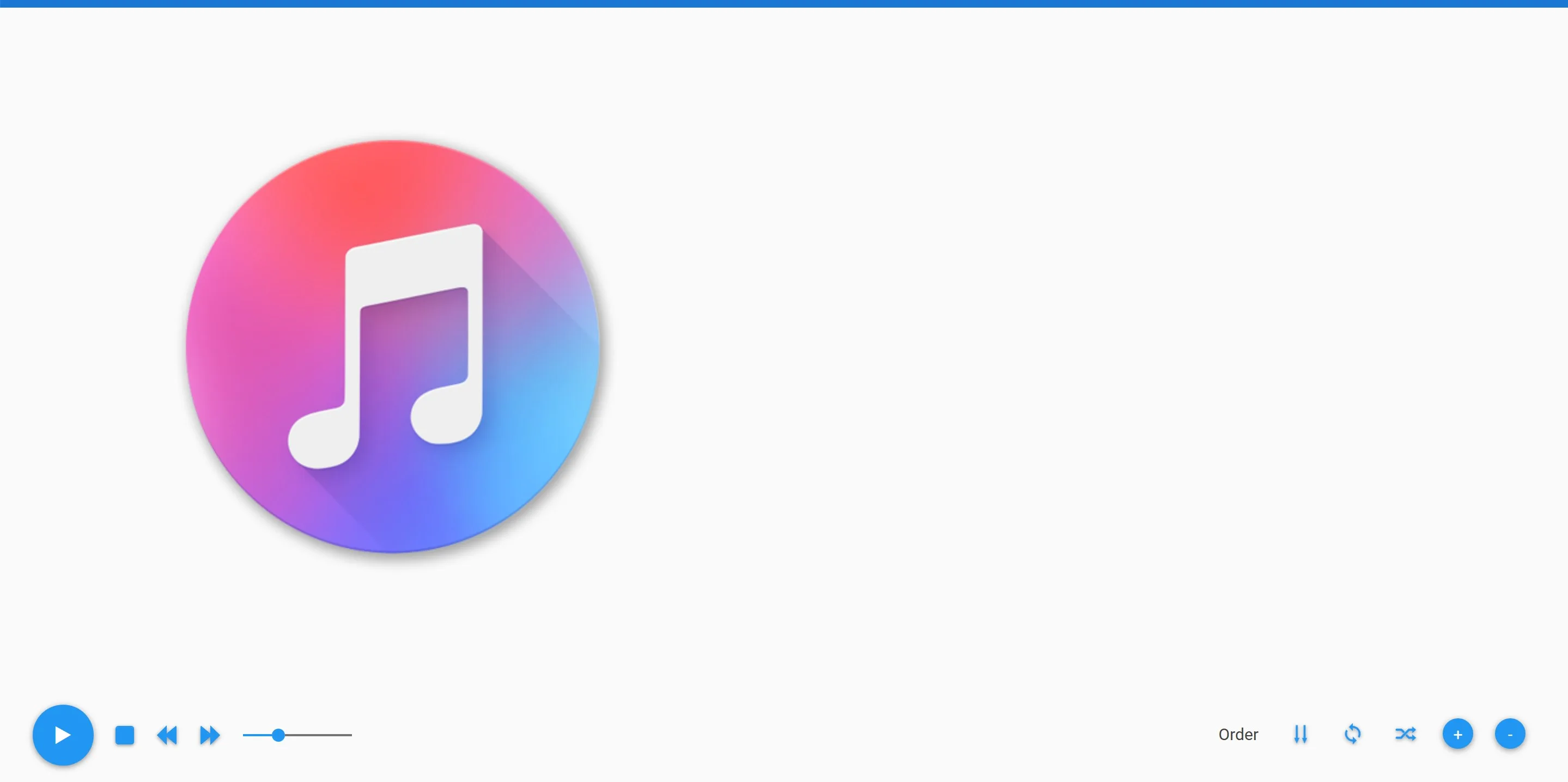 Music Player App for AUDIO MP3 MP4 screenshot 1
