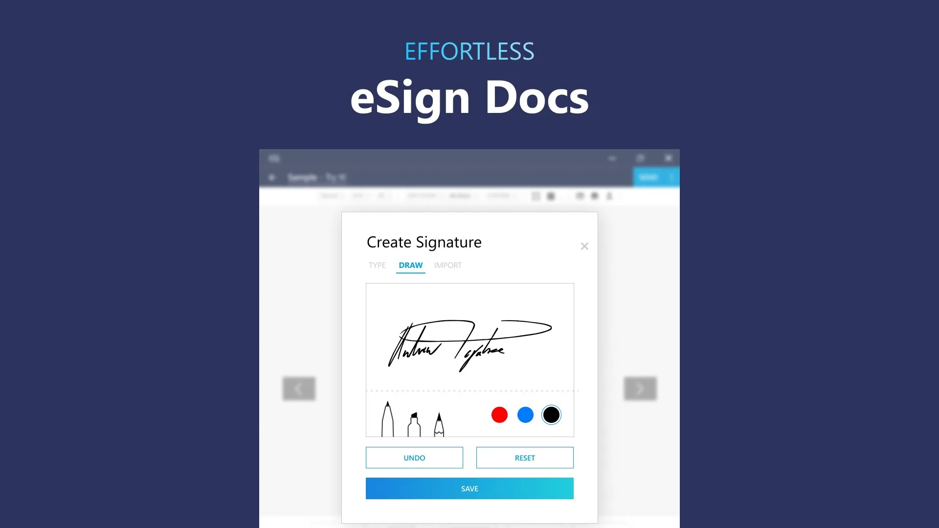 Fill, Sign & Edit PDF: e Signature screenshot 1