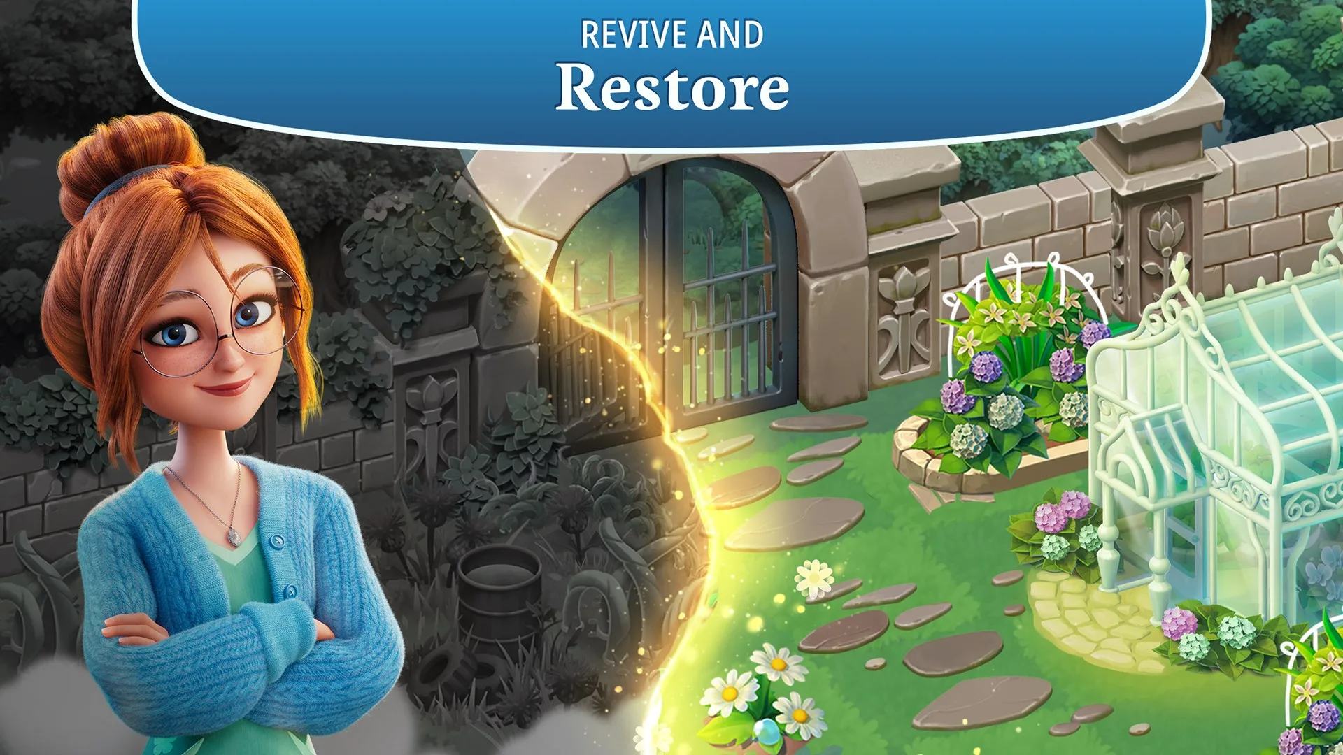 Merge Gardens screenshot 2