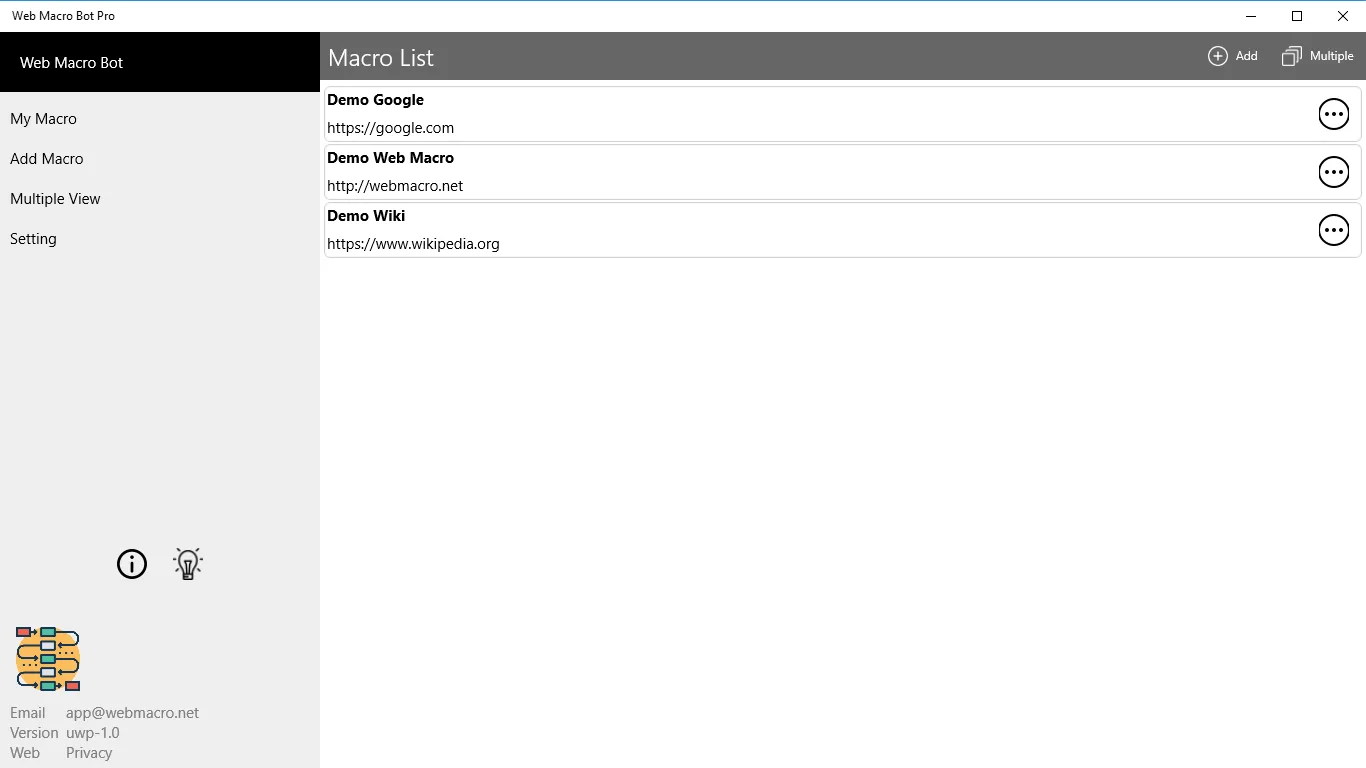 Web Macro Bot screenshot 3