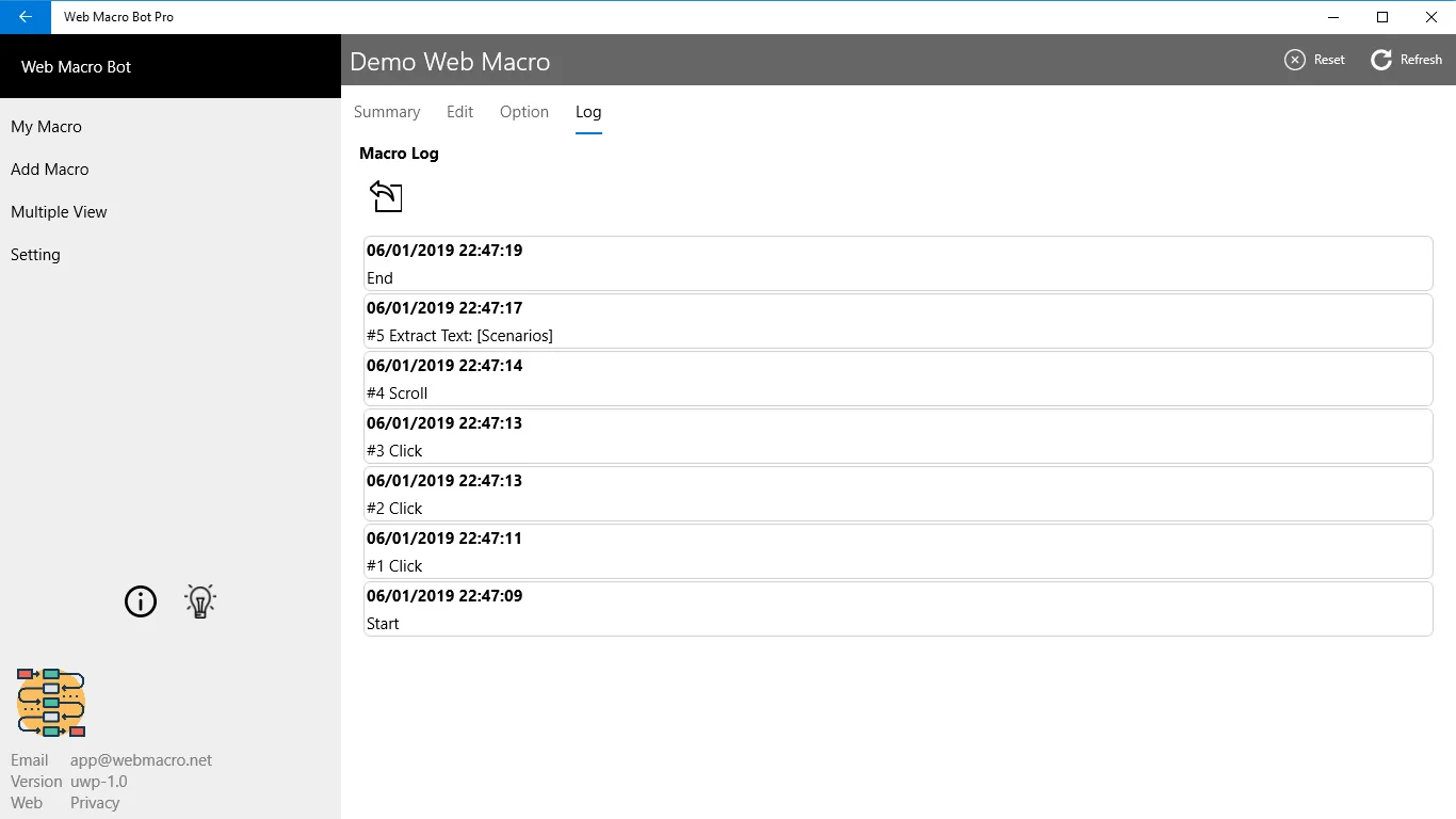 Web Macro Bot screenshot 4