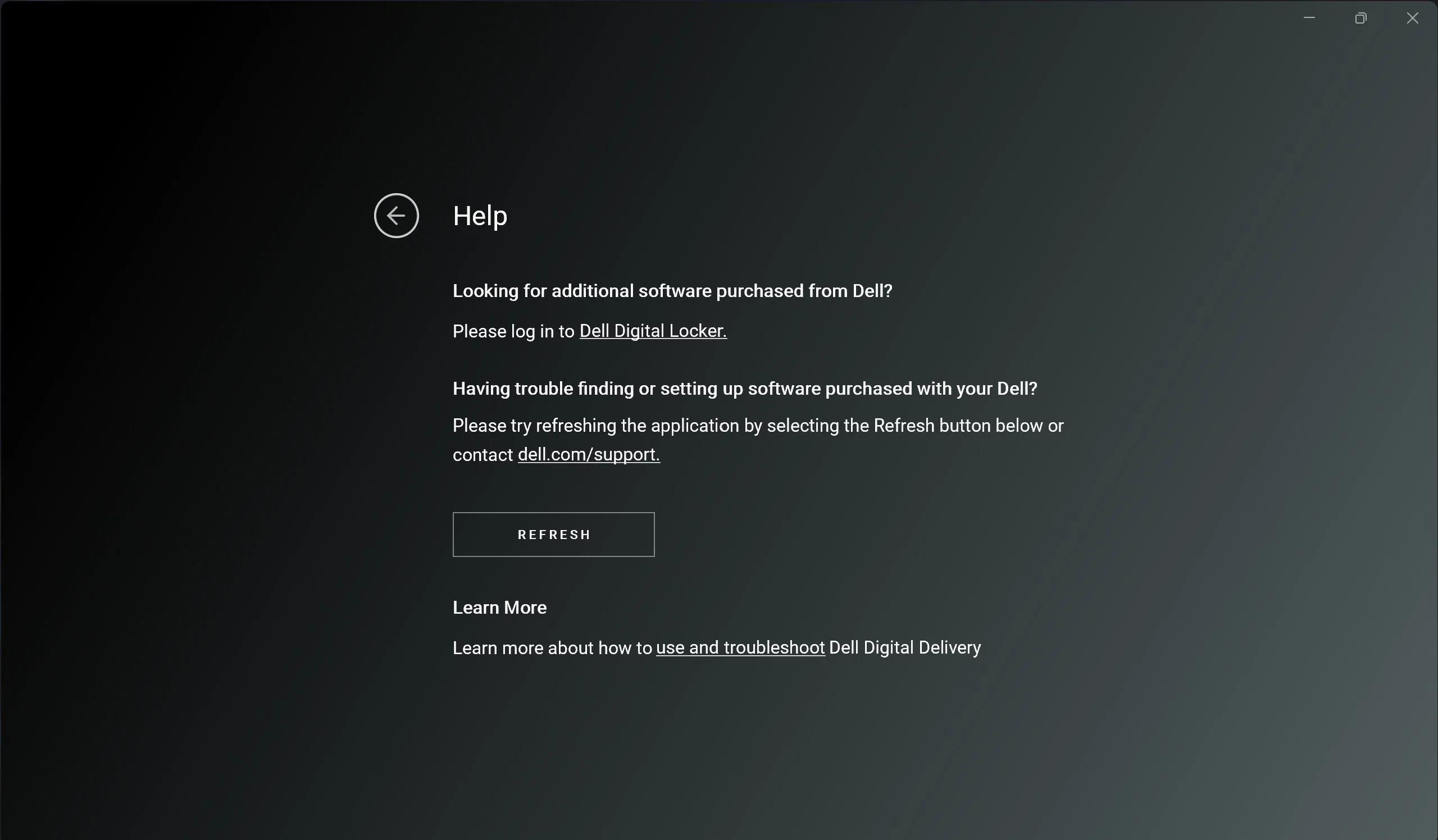 Dell Digital Delivery screenshot 2