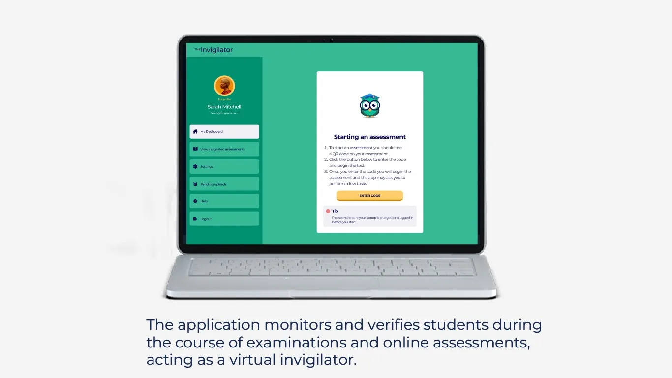 The Invigilator PC screenshot 2
