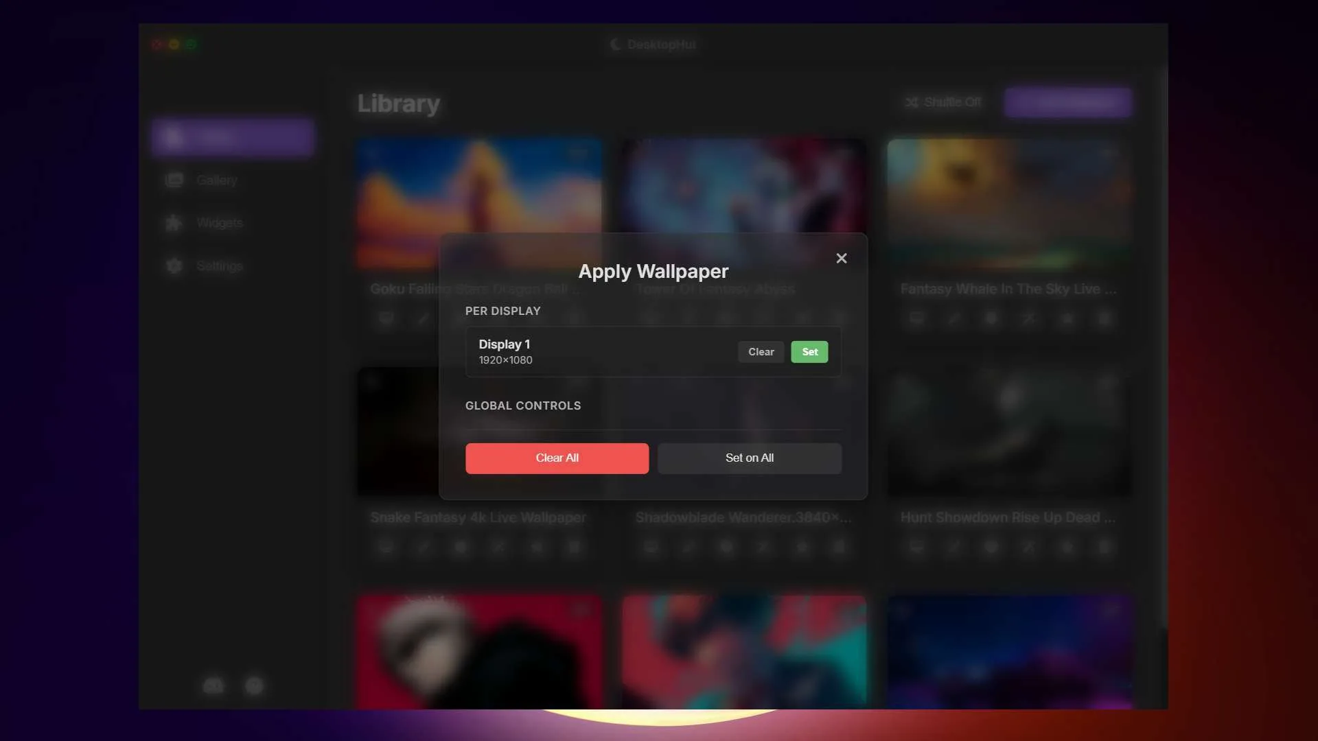 DesktopHut – Live Wallpapers for Windows screenshot 2