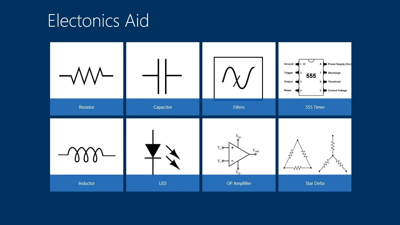 Electronics Aid screenshot 1