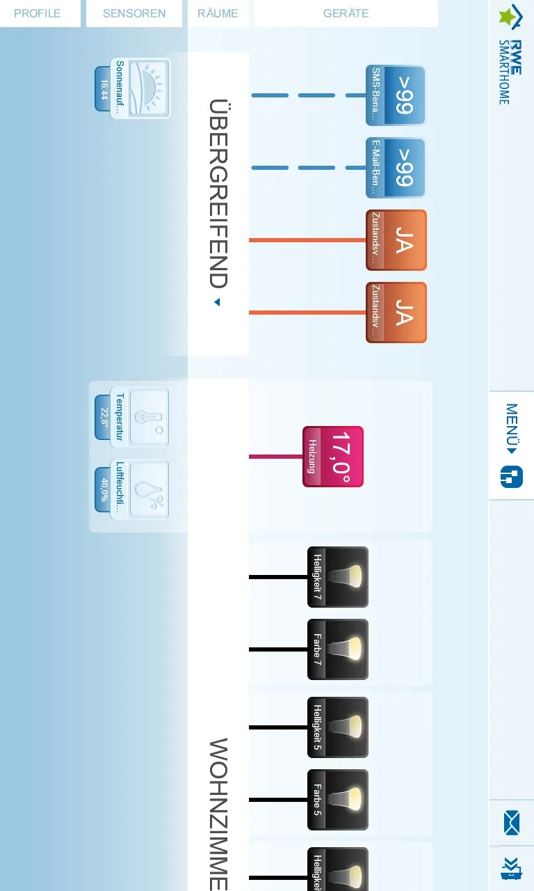 RWE SmartHome screenshot 2