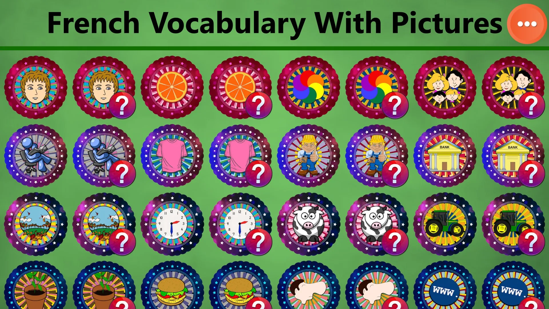 French Vocabulary With Pictures screenshot 1