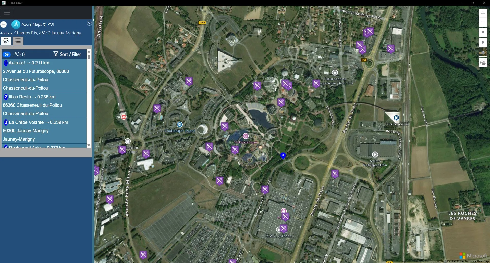 COM-MAP screenshot 2