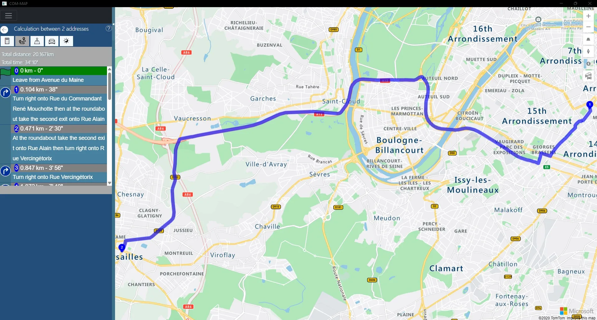 COM-MAP screenshot 3