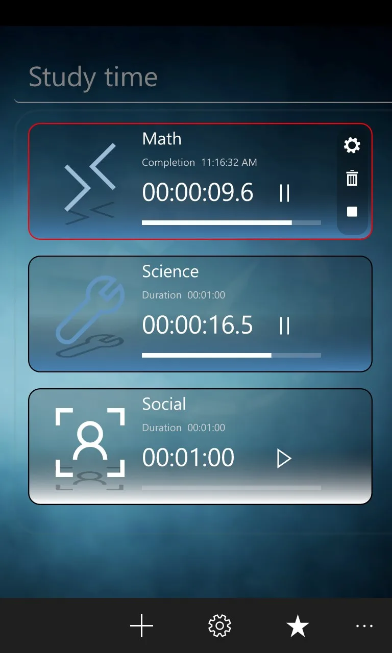 MultiTimer screenshot 1