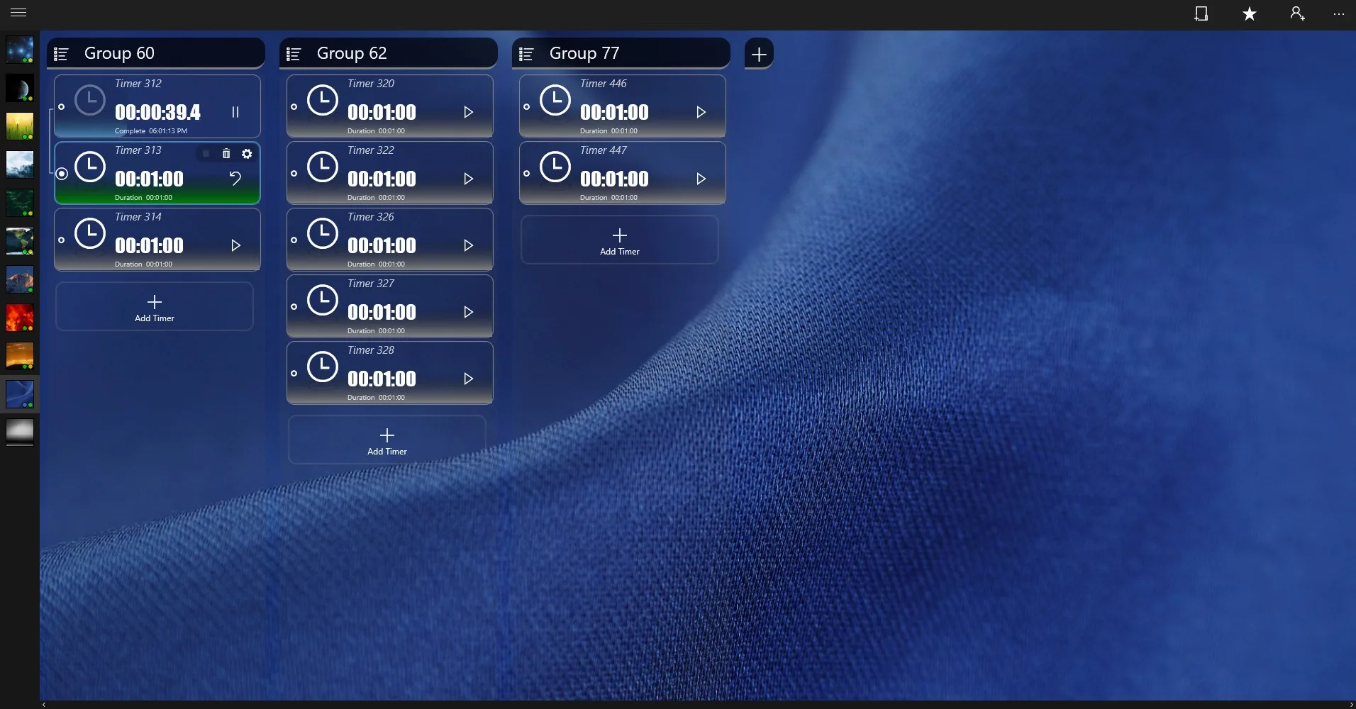 MultiTimer screenshot 2
