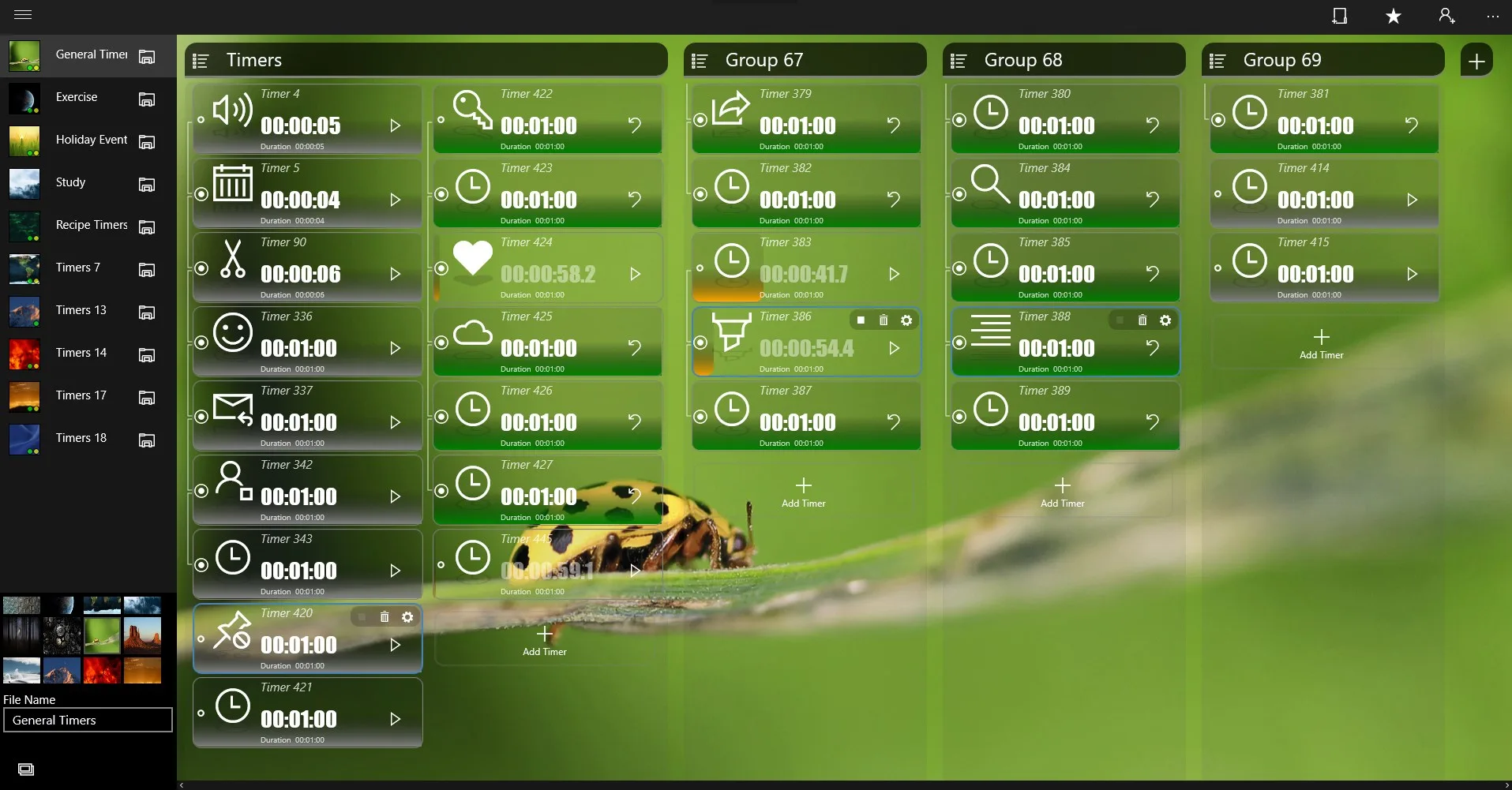 MultiTimer screenshot 3