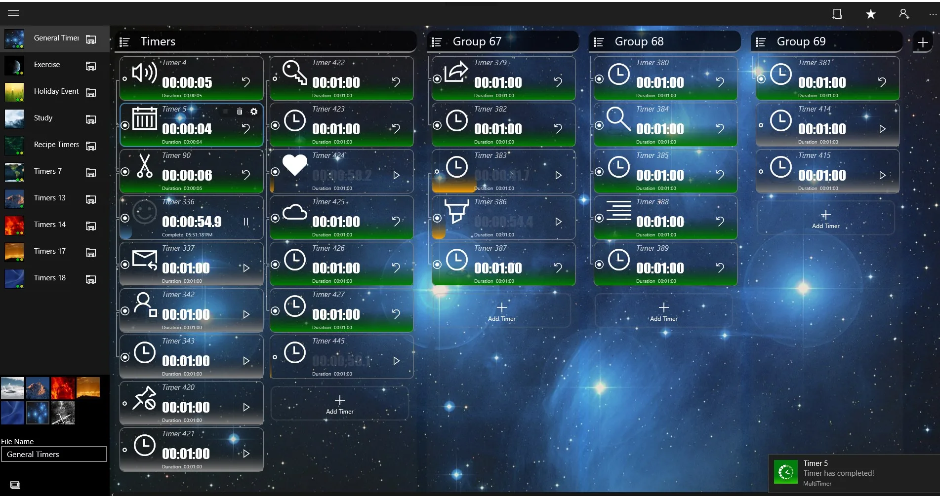 MultiTimer screenshot 4