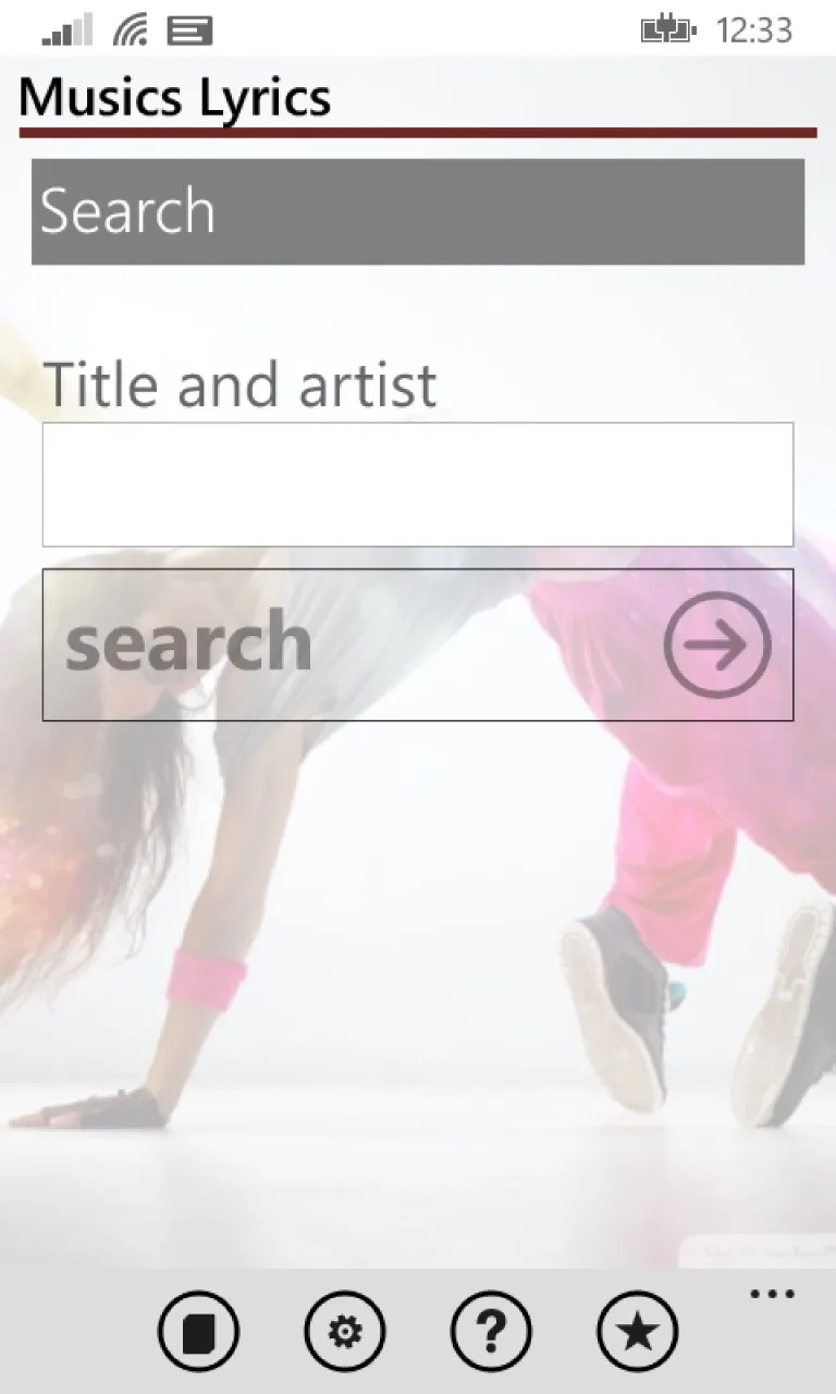 Musics Lyrics screenshot 5