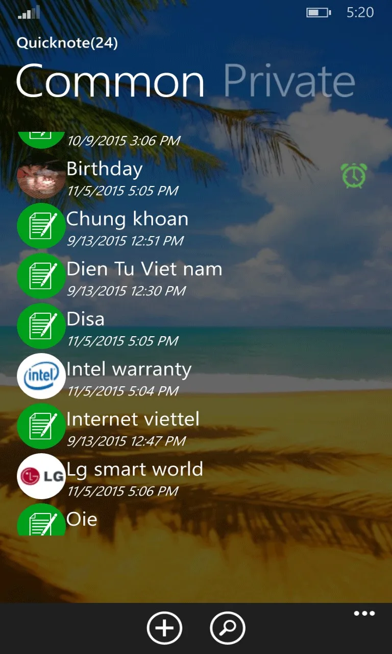 Quicknote. screenshot 2