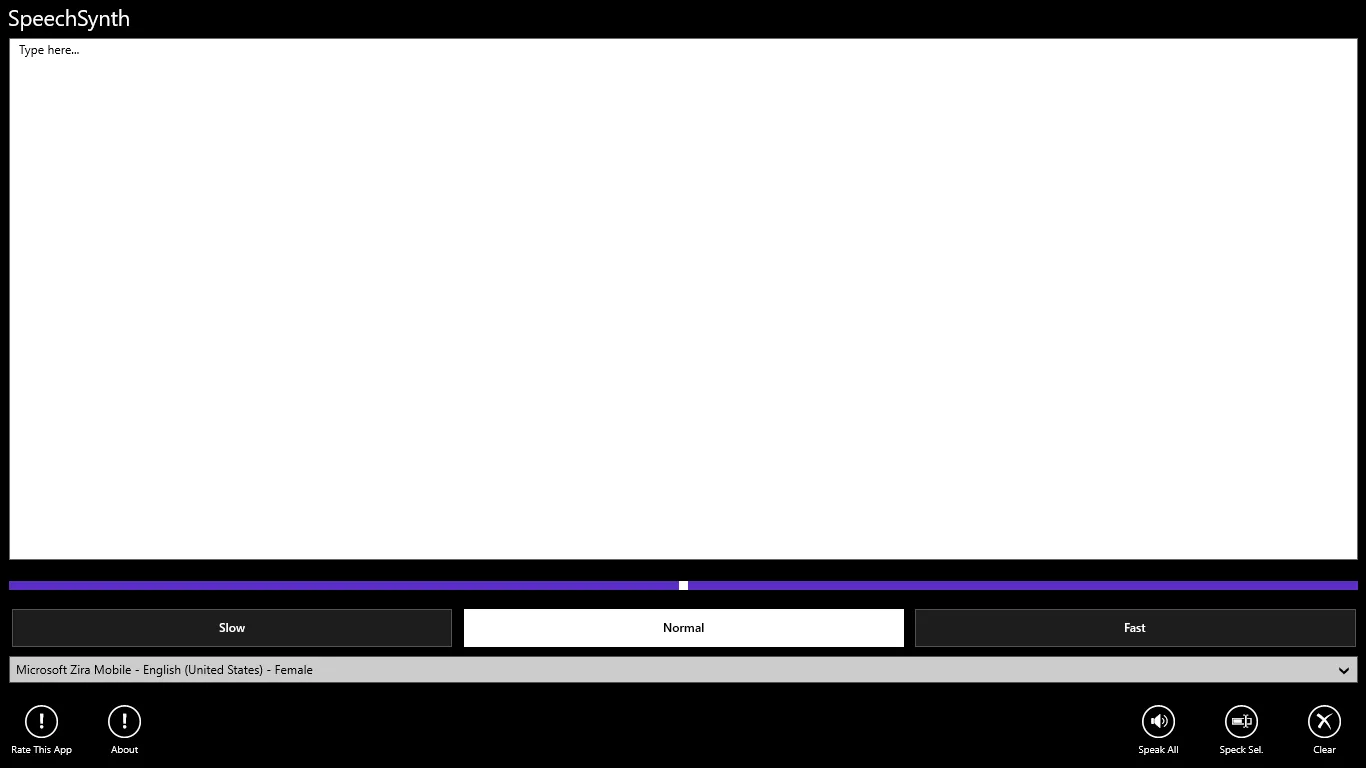 SpeechSynth screenshot 3