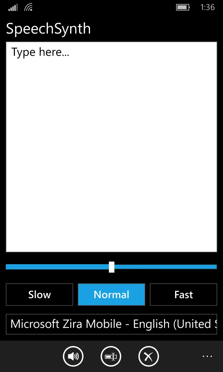 SpeechSynth screenshot 5